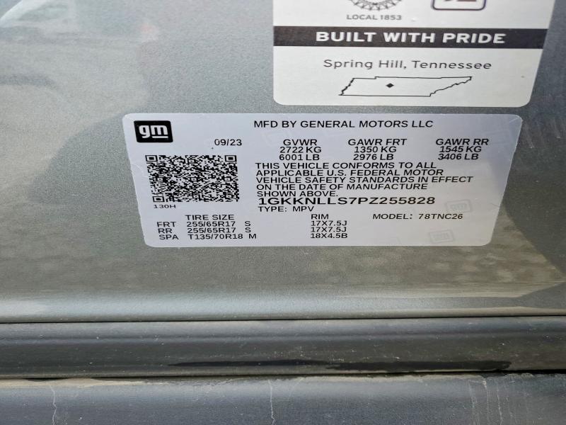 Продаж на аукціоні авто 2023 Gmc Acadia, vin: 1GKKNLLS7PZ255828, номер лоту: 52229436