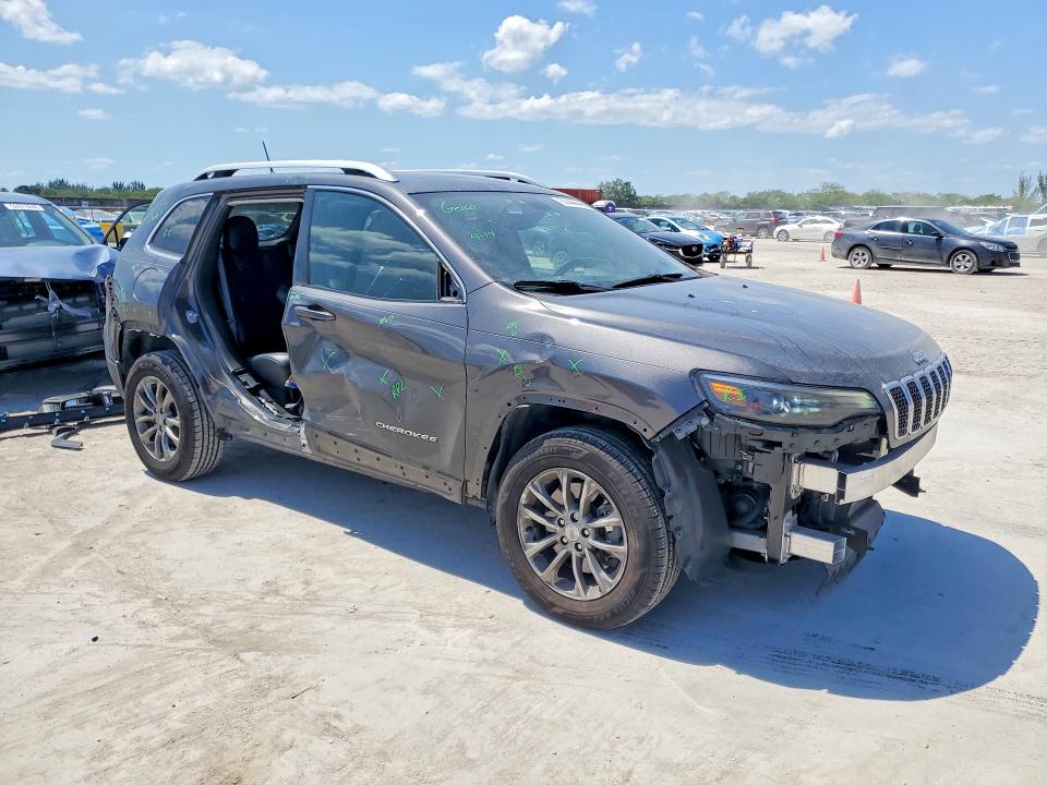 51444446 :رقم المزاد ، 1C4PJMLB0KD453014 vin ، 2019 Jeep Cherokee مزاد بيع