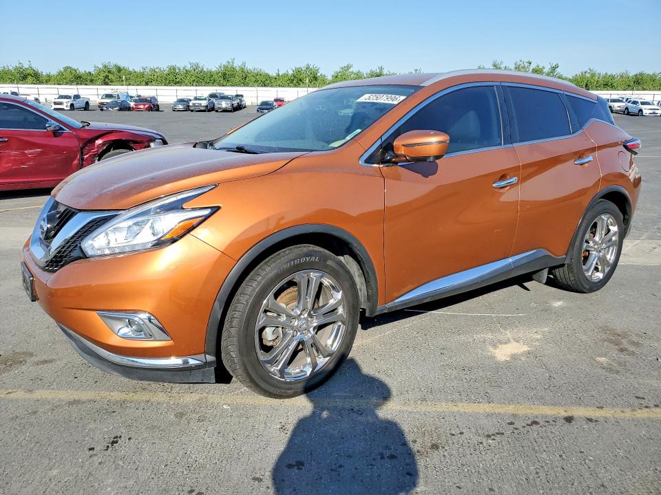 Auction sale of the 2017 Nissan Murano, vin: 5N1AZ2MHXHN132697, lot number: 52507996