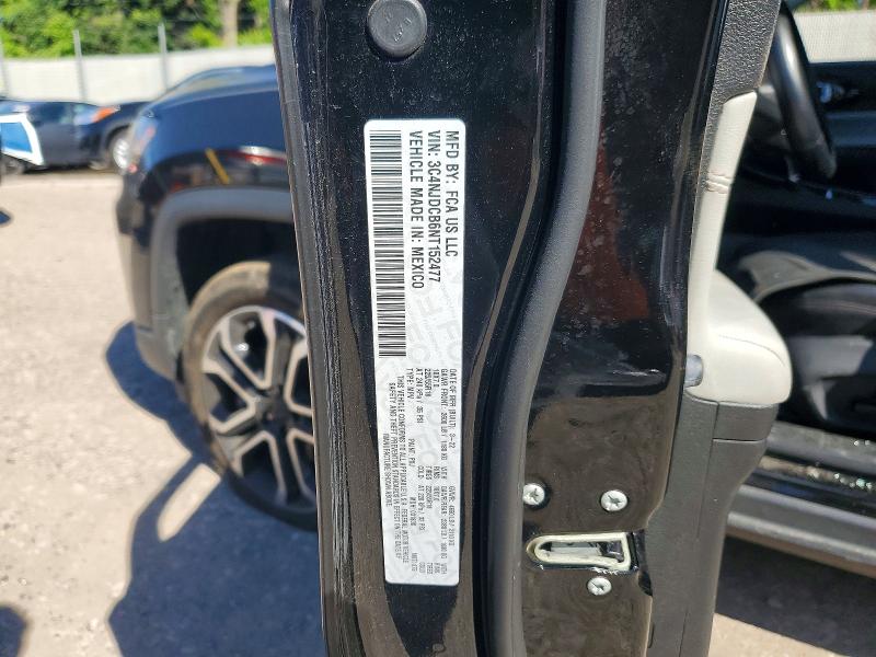 2022 Jeep Compass მანქანა იყიდება აუქციონზე, vin: 3C4NJDCB6NT152477, აუქციონის ნომერი: 55122126