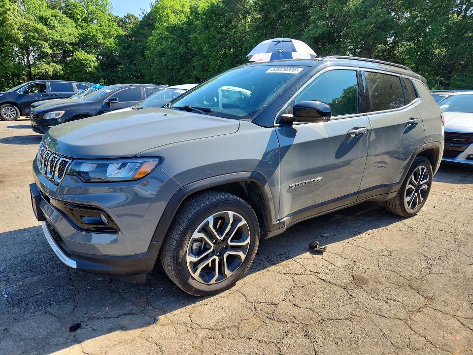 Продаж на аукціоні авто 2023 Jeep Compass, vin: 3C4NJDCN8PT523409, номер лоту: 53029206