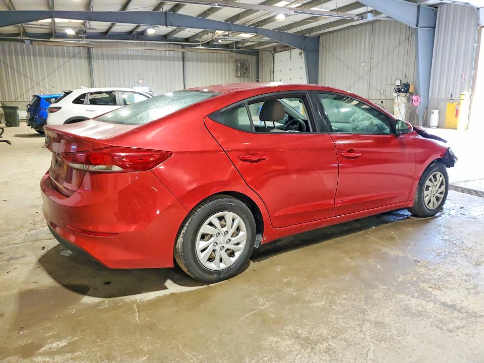 54617666 :رقم المزاد ، 5NPD74LF6JH351486 vin ، 2018 Hyundai Elantra مزاد بيع