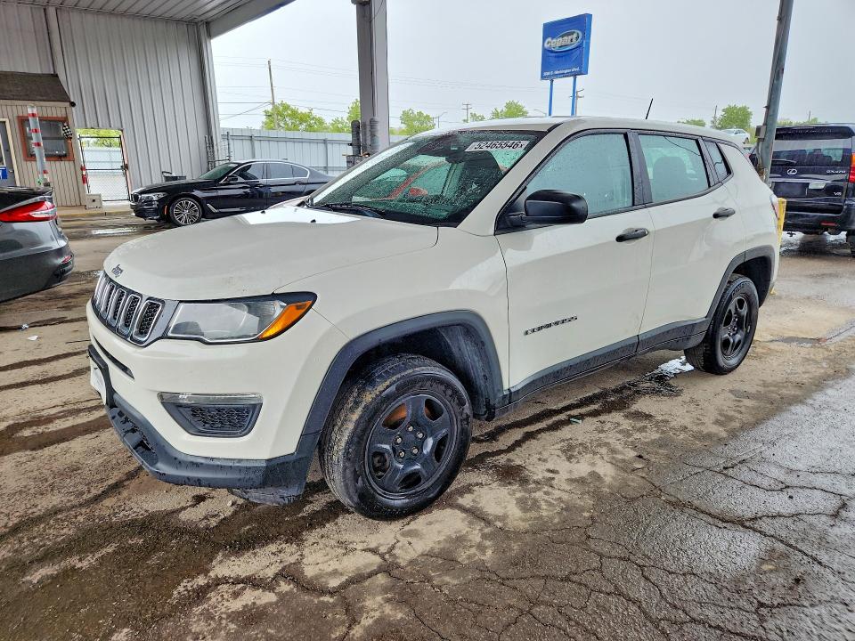Продажа на аукционе авто 2020 Jeep Compass, vin: 3C4NJDAB5LT117137, номер лота: 52465546