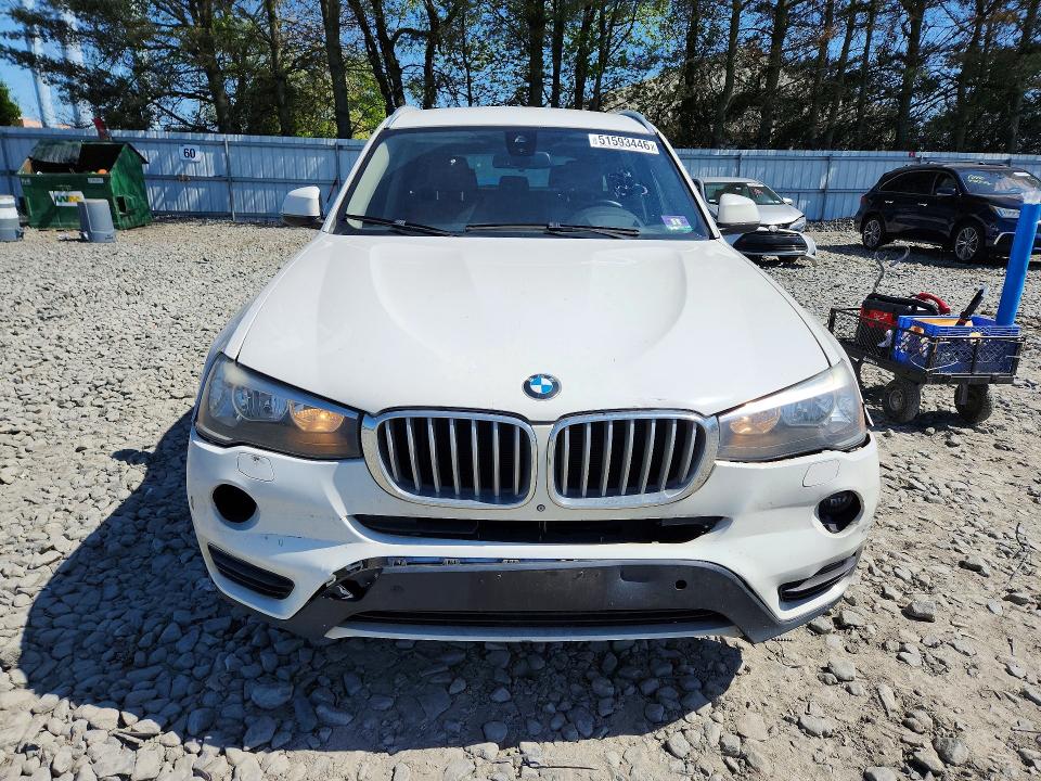 2017 Bmw X3 მანქანა იყიდება აუქციონზე, vin: 5UXWX9C34H0W67213, აუქციონის ნომერი: 51593446