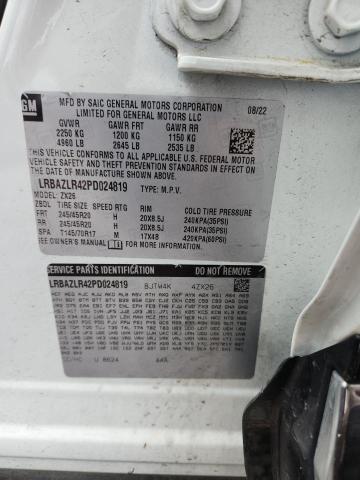 Aukcja sprzedaży 2023 Buick Envision, vin: LRBAZLR42PD024819, numer aukcji: 51810976
