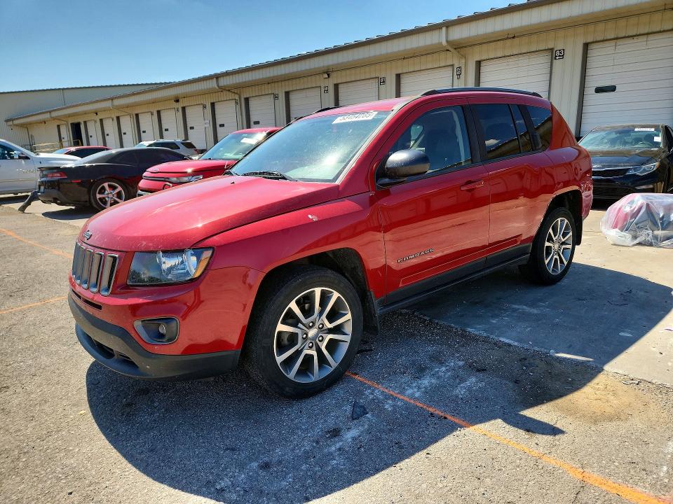 2016 Jeep Compass მანქანა იყიდება აუქციონზე, vin: 1C4NJDBB6GD804556, აუქციონის ნომერი: 53454286