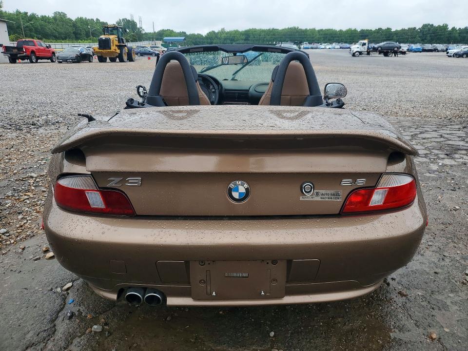 53844286 :رقم المزاد ، 4USCH3340YLF71159 vin ، 2000 Bmw Z3 مزاد بيع