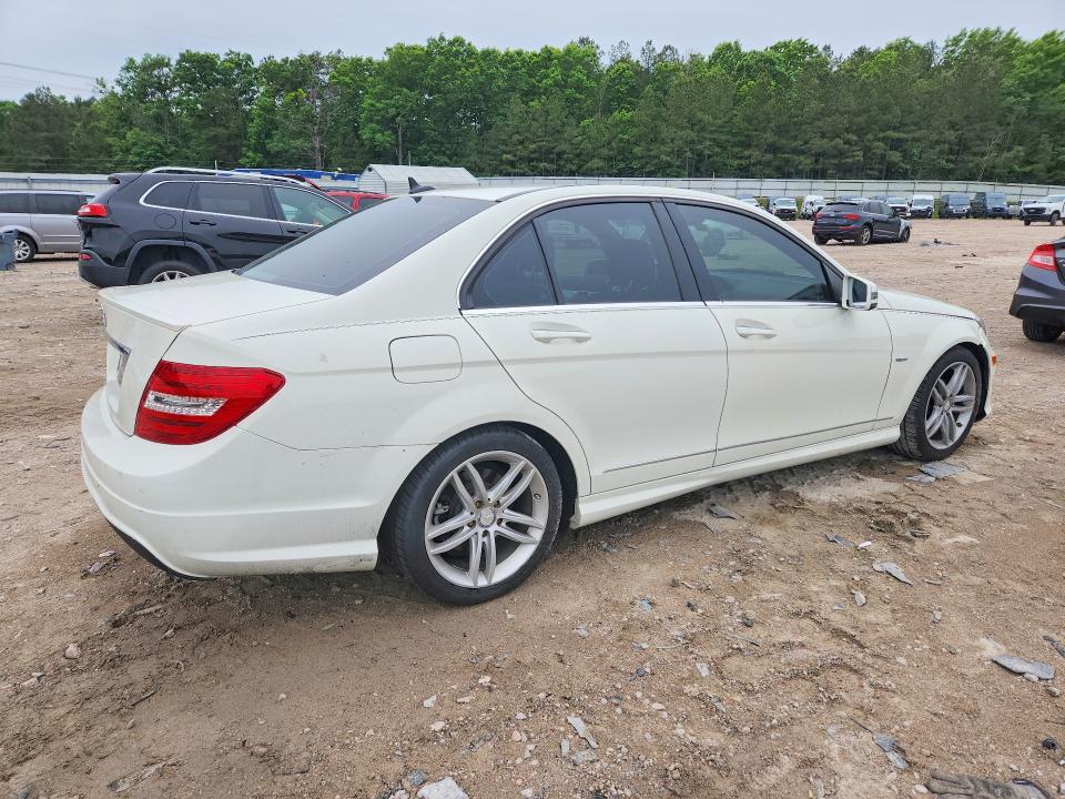 Aukcja sprzedaży 2012 Mercedes-benz C, vin: WDDGF4HB6CA703164, numer aukcji: 52486766