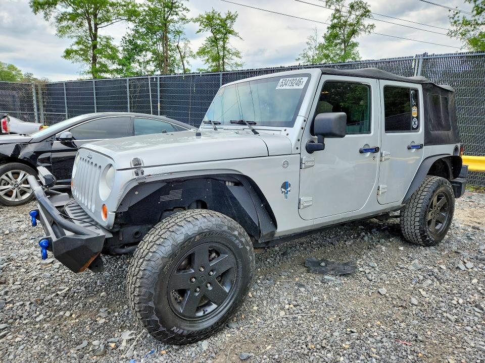2010 Jeep Wrangler Unlimited მანქანა იყიდება აუქციონზე, vin: 1J4BA3H11AL218110, აუქციონის ნომერი: 53419246