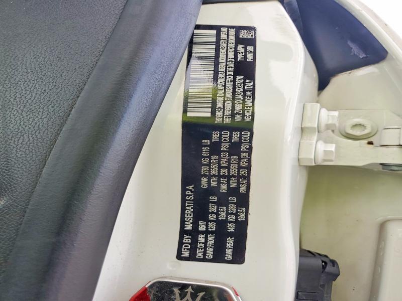 Продажа на аукционе авто 2017 Maserati Levante, vin: ZN661XUA3HX257870, номер лота: 55558806
