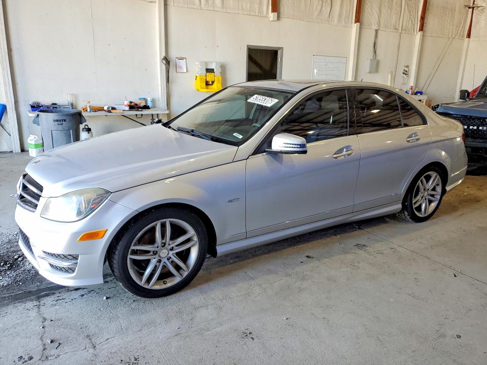 Auction sale of the 2012 Mercedes-benz C, vin: WDDGF4HB0CR218665, lot number: 52855306