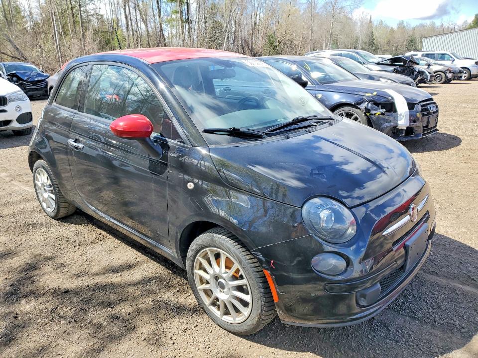 Aukcja sprzedaży 2015 Fiat 500, vin: 3C3CFFAR8FT652294, numer aukcji: 50709876
