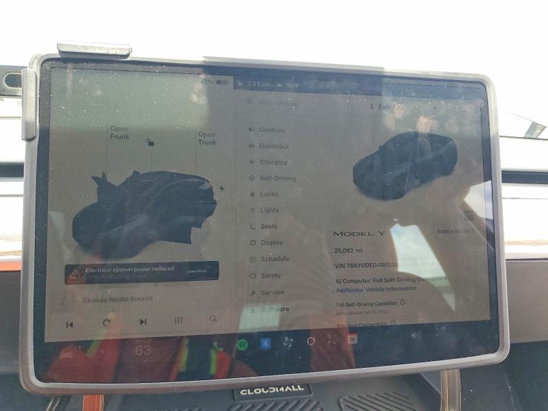 Продаж на аукціоні авто 2024 Tesla Model Y, vin: 7SAYGDED4RF038592, номер лоту: 54262646