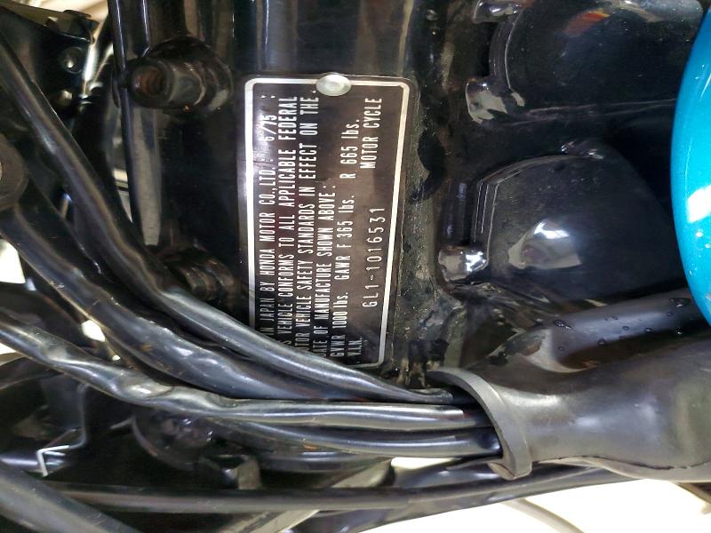 Aukcja sprzedaży 1975 Honda Motor, vin: GL11016531, numer aukcji: 54275986