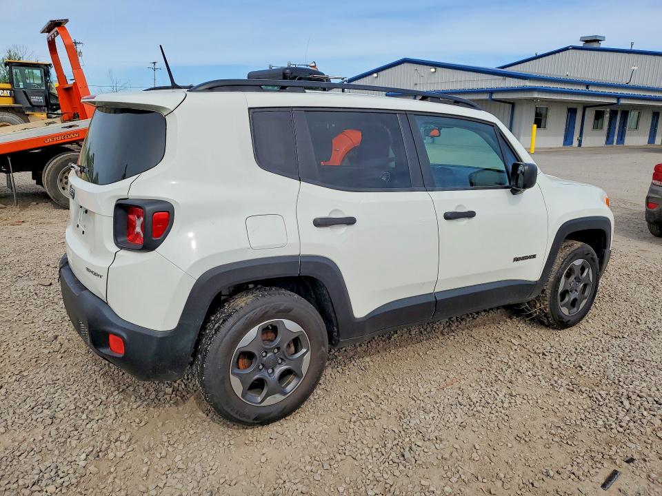 Продажа на аукционе авто 2018 Jeep Renegade, vin: ZACCJBAB3JPH40904, номер лота: 54244916