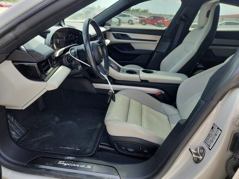 2021 Porsche Taycan მანქანა იყიდება აუქციონზე, vin: WP0AB2Y19MSA43563, აუქციონის ნომერი: 54974266