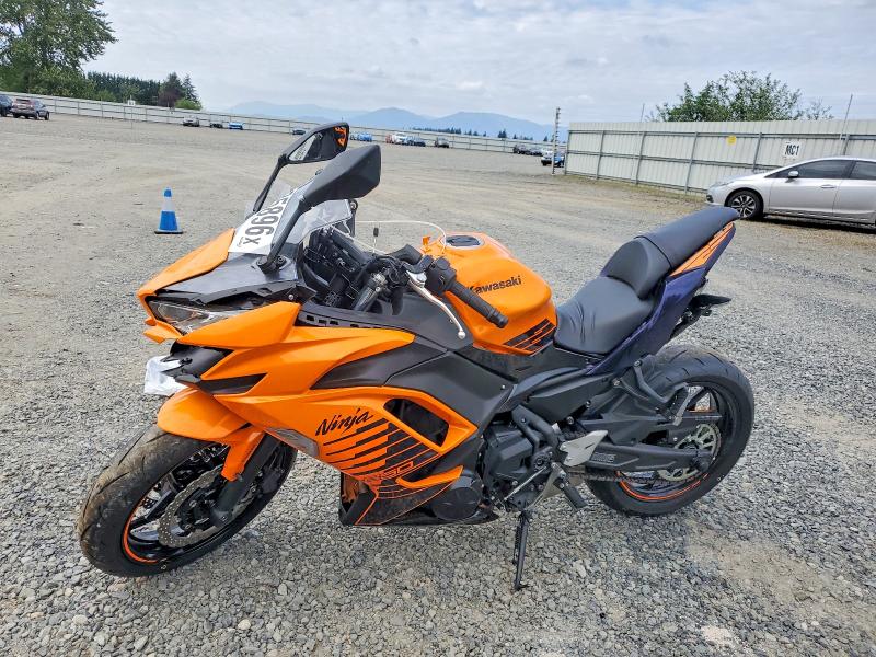 2025 Kawasaki Ex650 მანქანა იყიდება აუქციონზე, vin: ML5EXEP12SDAF2215, აუქციონის ნომერი: 52935896