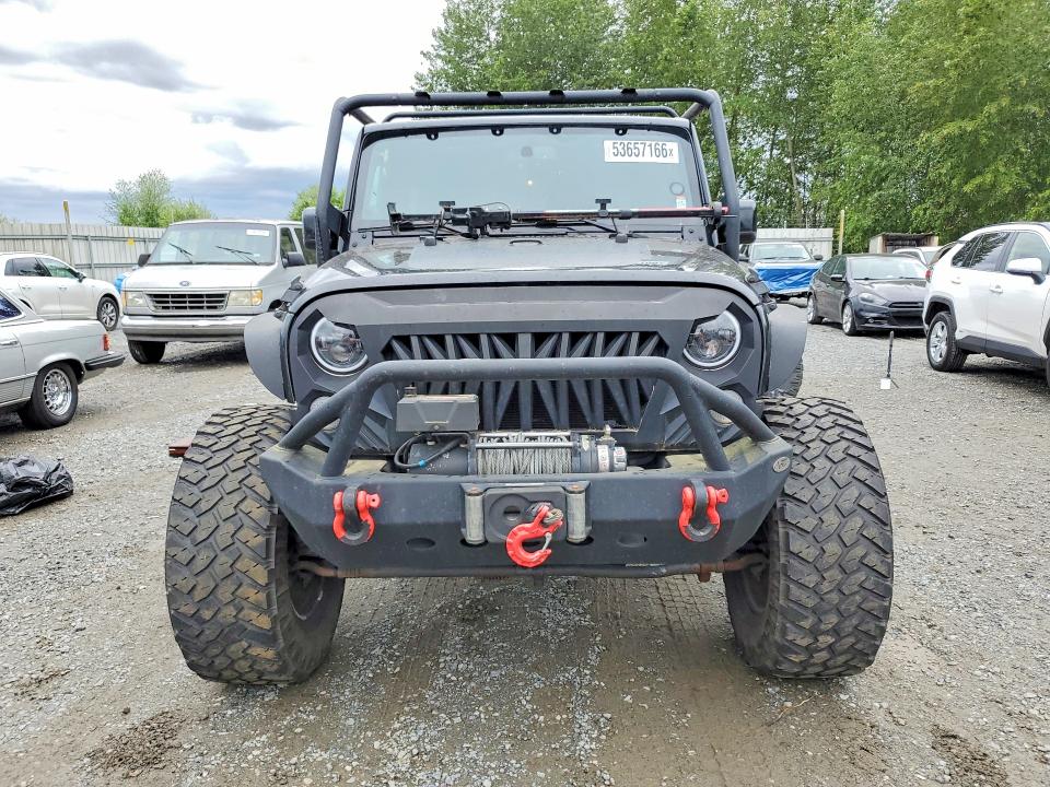 2014 Jeep Wrangler Unlimited მანქანა იყიდება აუქციონზე, vin: 1C4BJWEG0EL248480, აუქციონის ნომერი: 53657166