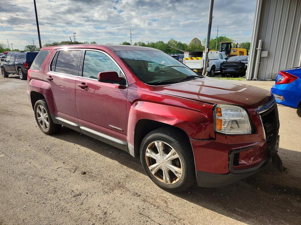 53049096 :رقم المزاد ، 2GKFLSEK6H6159880 vin ، 2017 Gmc Terrain مزاد بيع