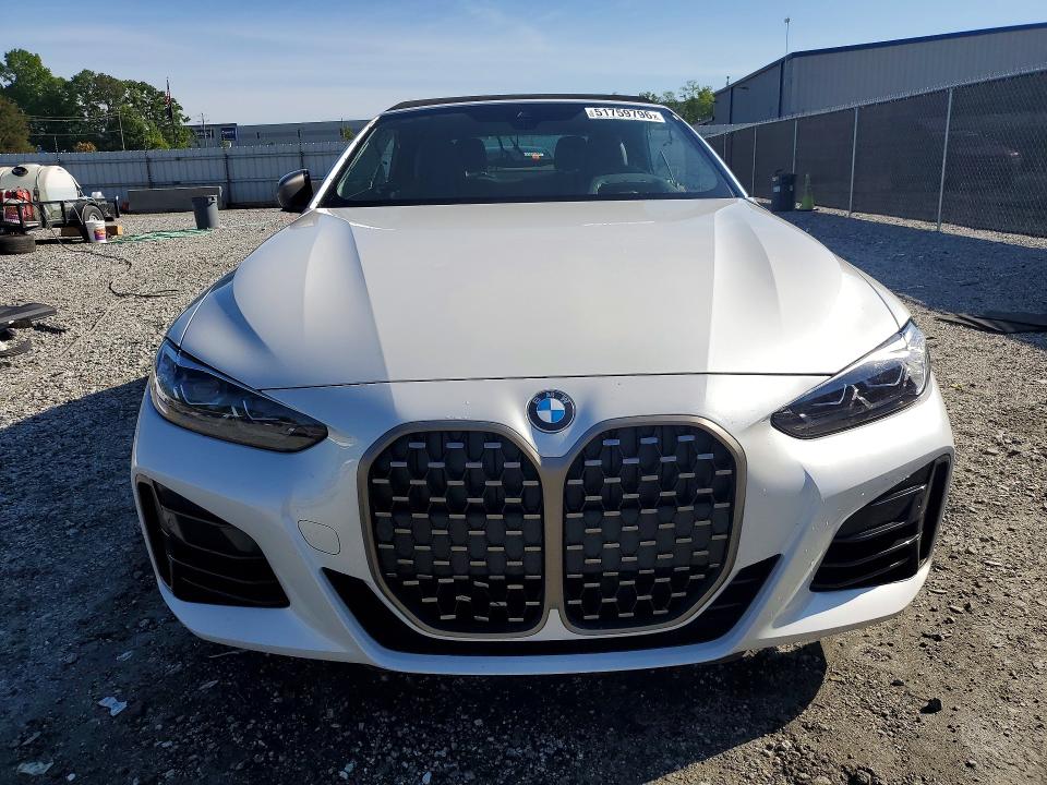 Aukcja sprzedaży 2022 Bmw M440i, vin: WBA53AT01NCJ15062, numer aukcji: 51759796