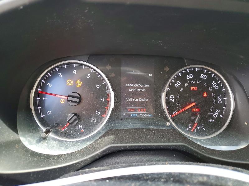 53400126 :رقم المزاد ، 2T3G1RFV1KC048724 vin ، 2019 Toyota Rav4 مزاد بيع