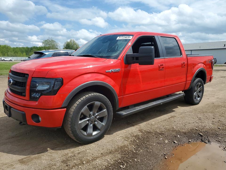2013 Ford F150 მანქანა იყიდება აუქციონზე, vin: 1FTFW1EFXDFC68522, აუქციონის ნომერი: 51725626
