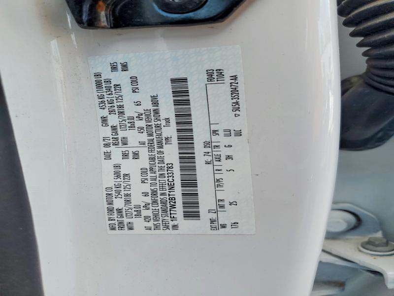 Продажа на аукционе авто 2022 Ford F250, vin: 1FT7W2BT1NEC33783, номер лота: 53242386