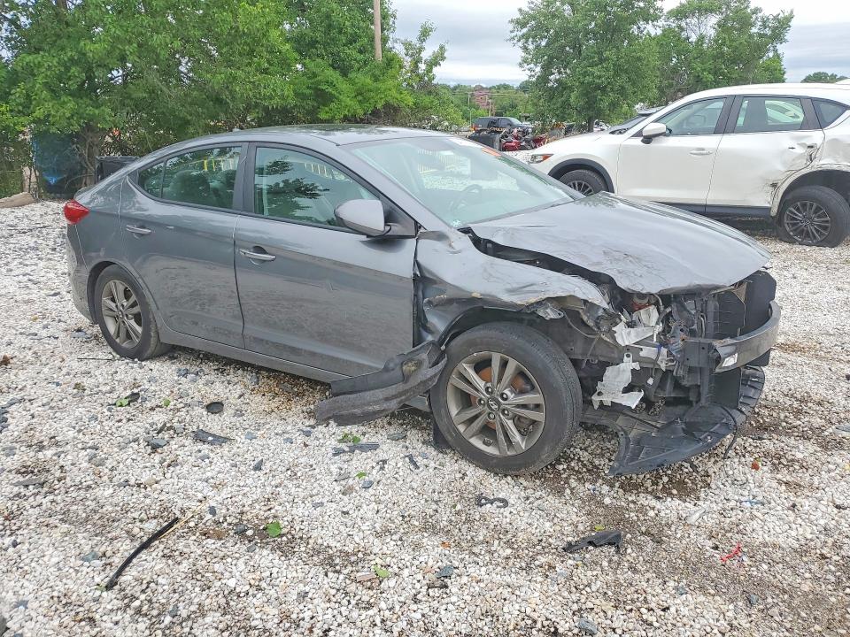 54017376 :رقم المزاد ، 5NPD84LF1JH395067 vin ، 2018 Hyundai Elantra مزاد بيع