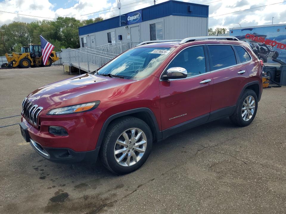 2015 Jeep Cherokee მანქანა იყიდება აუქციონზე, vin: 1C4PJMDS0FW609738, აუქციონის ნომერი: 53236626