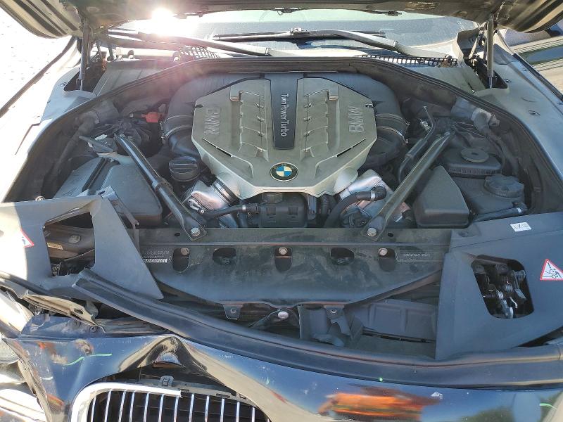 2011 Bmw 750 მანქანა იყიდება აუქციონზე, vin: WBAKC6C52BC395081, აუქციონის ნომერი: 52123096