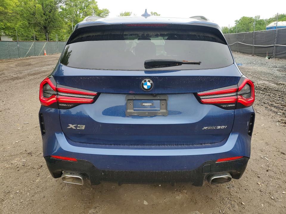 51820576 :رقم المزاد ، WBX57DP03NN173992 vin ، 2022 Bmw X3 مزاد بيع
