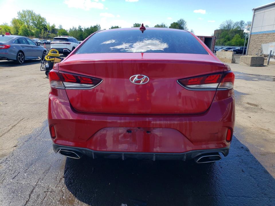 Продажа на аукционе авто 2018 Hyundai Sonata, vin: 5NPE34AF1JH606497, номер лота: 52782896