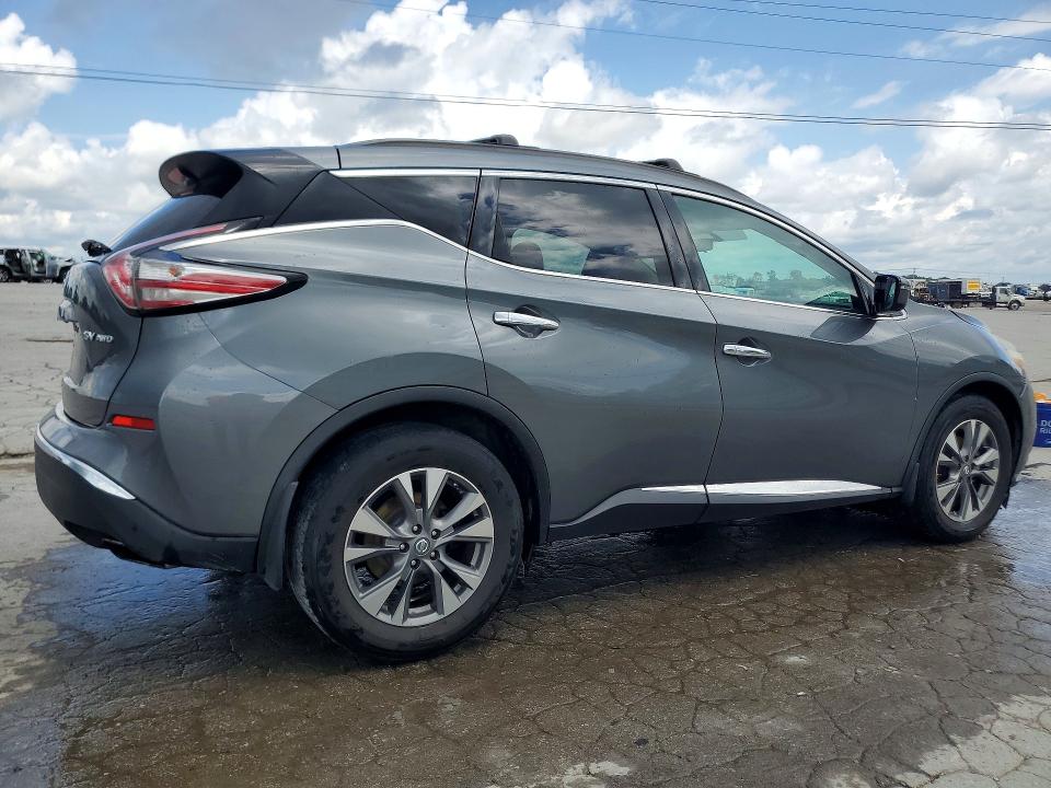 55091706 :رقم المزاد ، 5N1AZ2MH5GN122660 vin ، 2016 Nissan Murano مزاد بيع