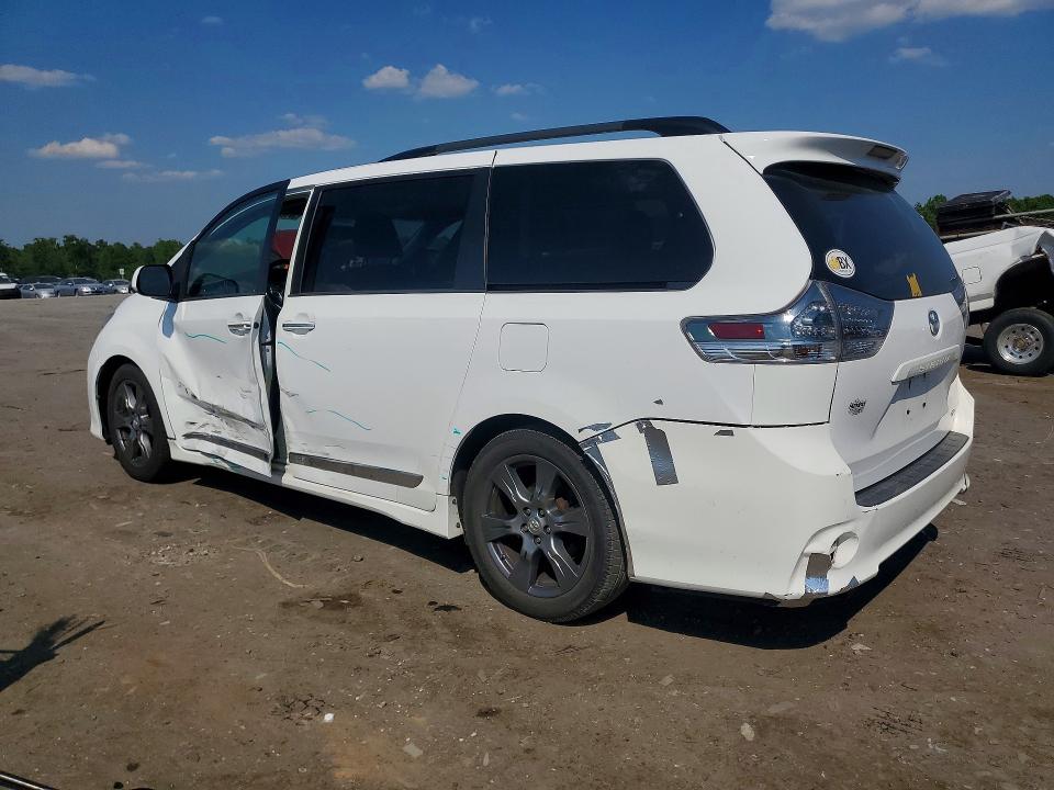 53122086 :رقم المزاد ، 5TDXZ3DC4HS818592 vin ، 2017 Toyota Sienna مزاد بيع