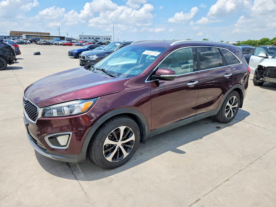 2017 Kia Sorento მანქანა იყიდება აუქციონზე, vin: 5XYPH4A53HG204077, აუქციონის ნომერი: 54483726