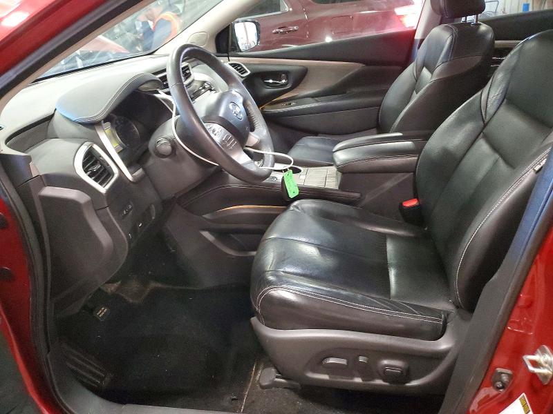 51833216 :رقم المزاد ، 5N1AZ2MH1FN251655 vin ، 2015 Nissan Murano مزاد بيع