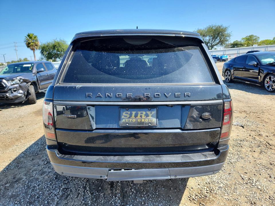 Aukcja sprzedaży 2016 Land Rover Range Rover, vin: SALGS2KF0GA301578, numer aukcji: 52469096