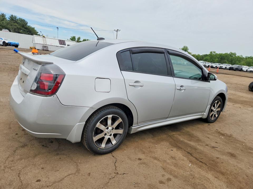 2012 Nissan Sentra მანქანა იყიდება აუქციონზე, vin: 3N1AB6APXCL689133, აუქციონის ნომერი: 55041716