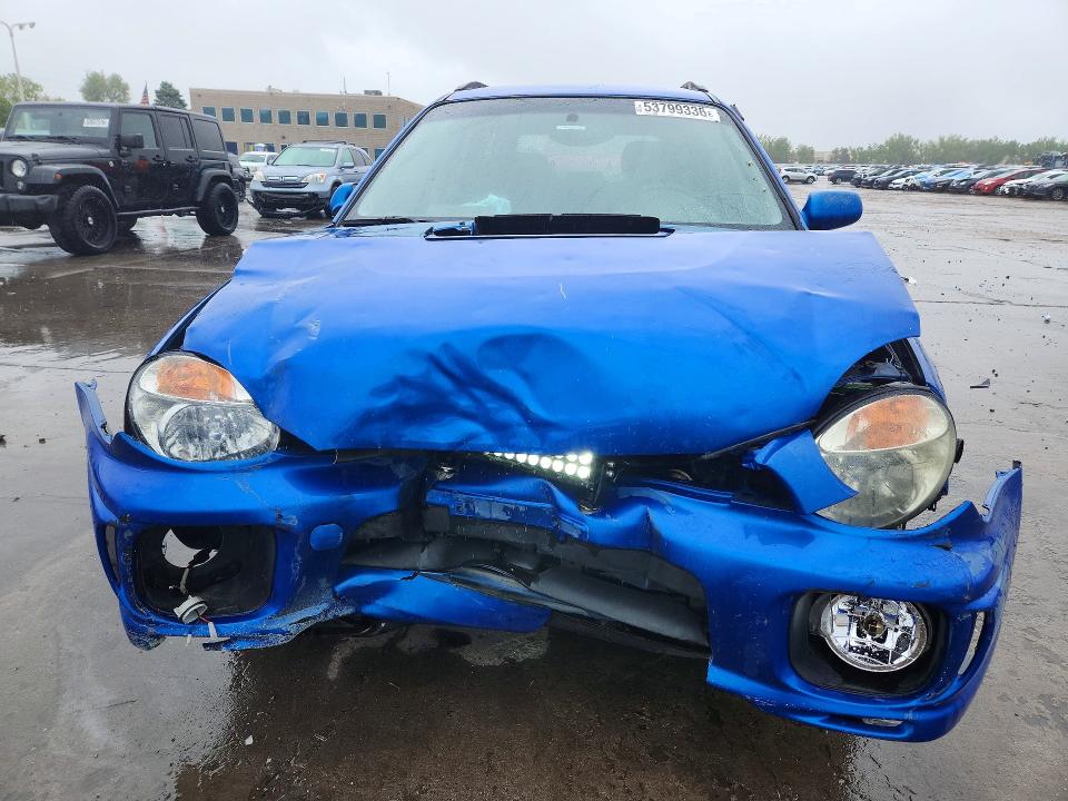 Aukcja sprzedaży 2002 Subaru Impreza, vin: JF1GG296X2G827789, numer aukcji: 53799336