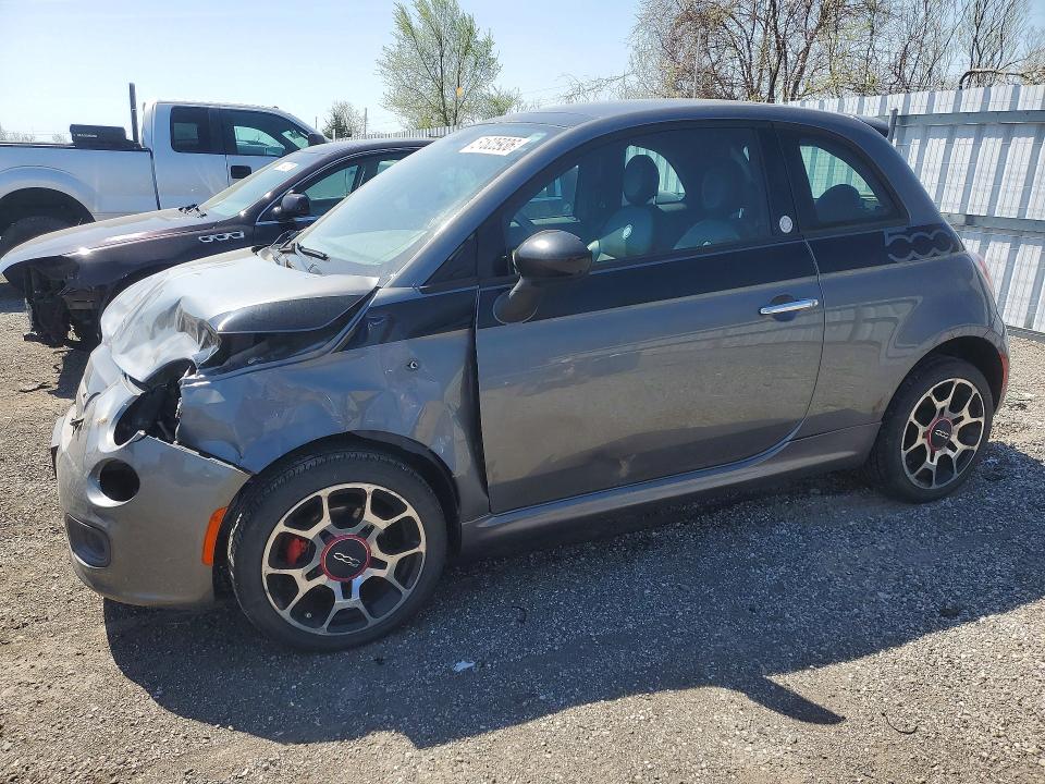 2012 Fiat 500 მანქანა იყიდება აუქციონზე, vin: 3C3CFFBR3CT510154, აუქციონის ნომერი: 51825936