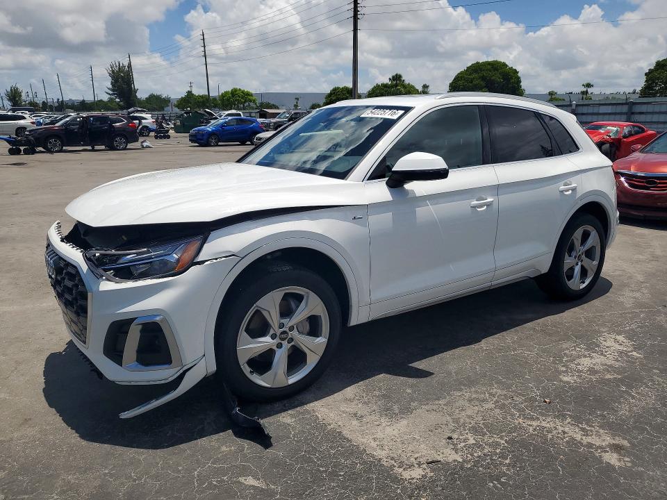 2024 Audi Q5 მანქანა იყიდება აუქციონზე, vin: WA1EAAFY9R2008356, აუქციონის ნომერი: 54225716