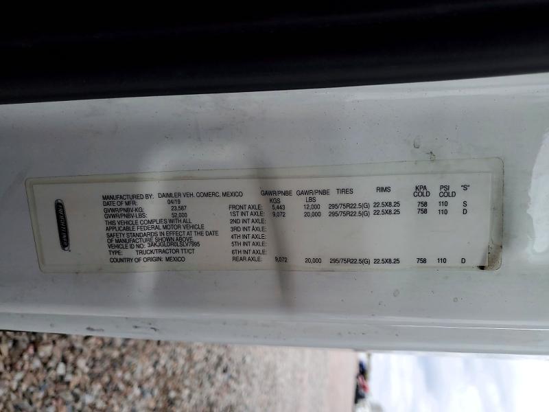 2020 Freightliner Cascadia 125 მანქანა იყიდება აუქციონზე, vin: 3AKJGLDR0LSLV7995, აუქციონის ნომერი: 51361556