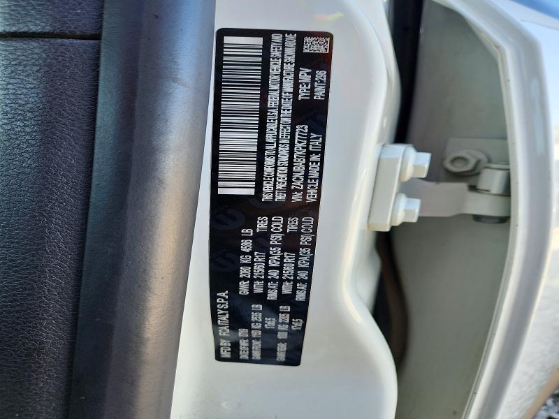 Продажа на аукционе авто 2019 Jeep Renegade, vin: ZACNJBAB7KPK77723, номер лота: 55198416