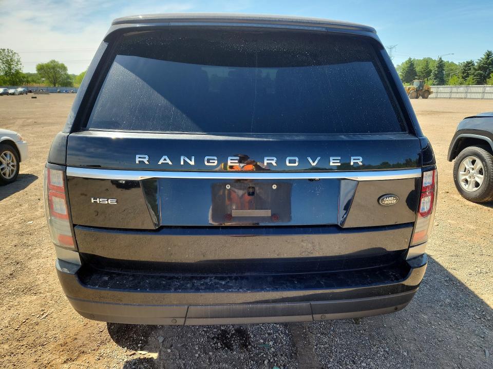 2014 Land Rover Range Rover მანქანა იყიდება აუქციონზე, vin: SALGS2VF8EA126487, აუქციონის ნომერი: 54708126