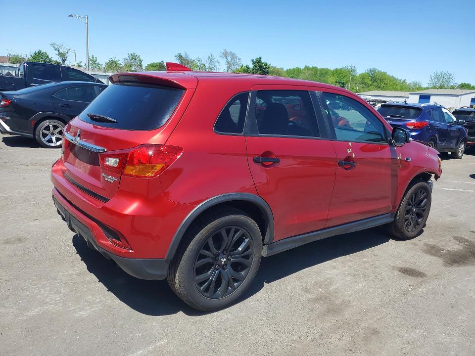 2019 Mitsubishi Outlander Sport მანქანა იყიდება აუქციონზე, vin: JA4AP3AU7KU036017, აუქციონის ნომერი: 53352516