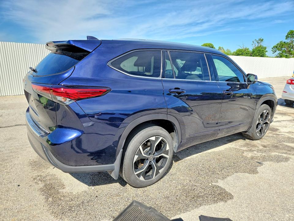 2020 Toyota Highlander მანქანა იყიდება აუქციონზე, vin: 5TDDZRBH5LS036153, აუქციონის ნომერი: 52044166