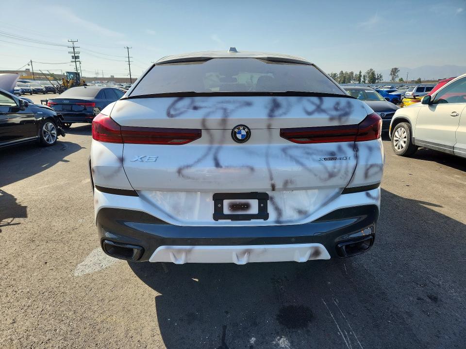 52260386 :رقم المزاد ، 5UX33EX09R9S37570 vin ، 2024 Bmw X6 مزاد بيع