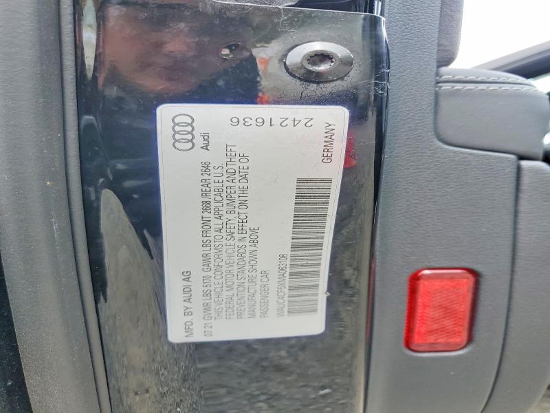 Продажа на аукционе авто 2021 Audi S5, vin: WAUC4CF5XMA063108, номер лота: 52217276