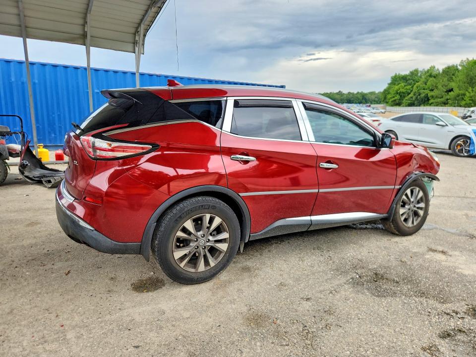 2017 Nissan Murano მანქანა იყიდება აუქციონზე, vin: 5N1AZ2MG2HN163904, აუქციონის ნომერი: 55552836