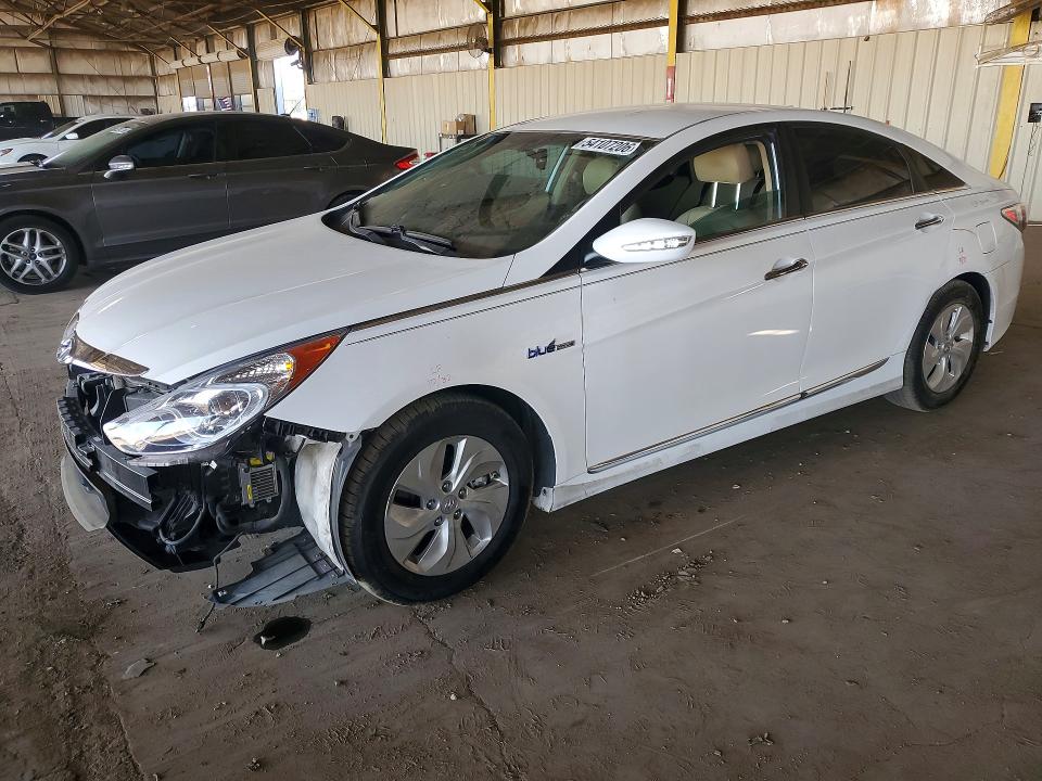Auction sale of the 2015 Hyundai Sonata Hybrid, vin: KMHEC4A49FA139418, lot number: 54107206